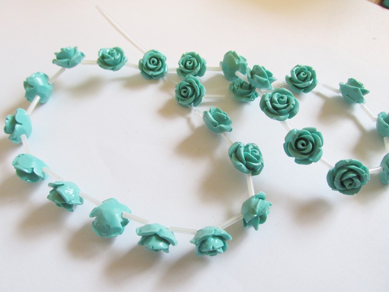 (image for) Turquoise roses #HU14-1228